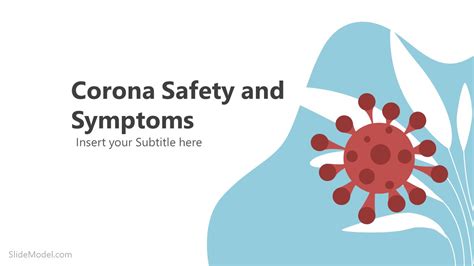 Coronavirus Safety And Symptoms Powerpoint Template Slidemodel
