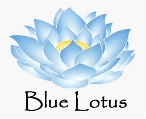 Blue Lotus Flower Clip Art