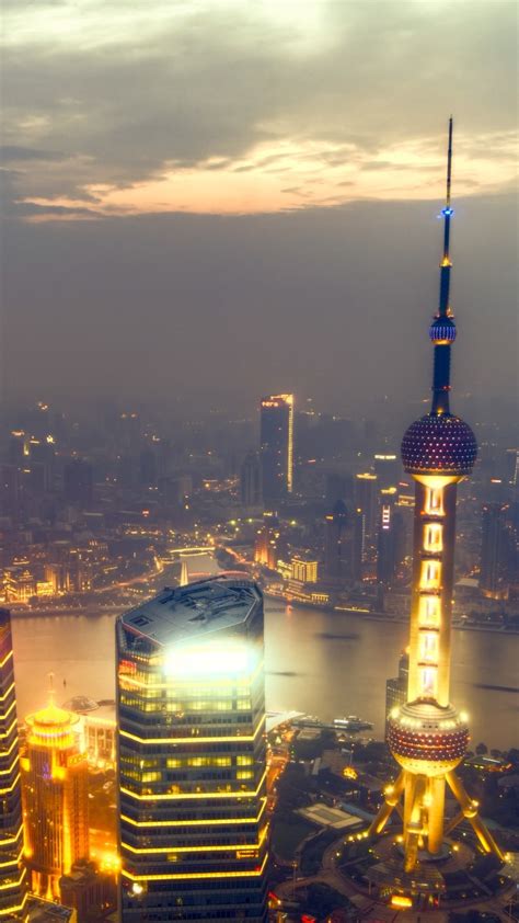 Huangpu River Shanghai Wallpaper Backiee
