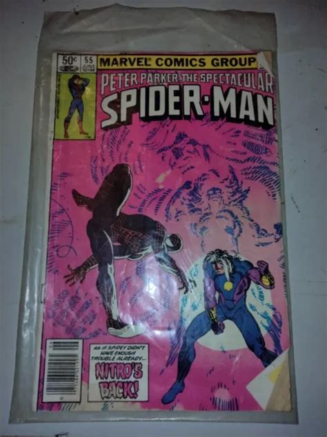 Peter Parker The Spectacular Spider Man 55 Marvel Comics 1981 Bronze
