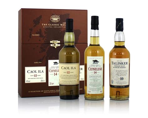 The Classic Malts Collection Coastal Collection 3x20cl T Pack