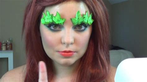 poison ivy halloween makeup tutorial youtube