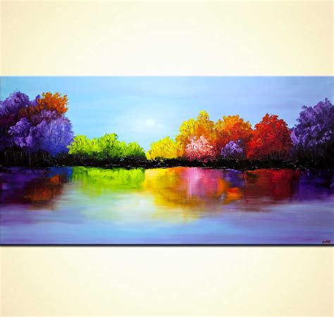 Buy Heaven Painting Colorful Landscape Painting 9331