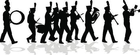 Marching Band Clip Art Vector Images And Illustrations Istock