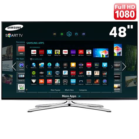 Smart Tv Led 48” Full Hd Samsung Un48h6300 Com 240hz Clear Motion Rate