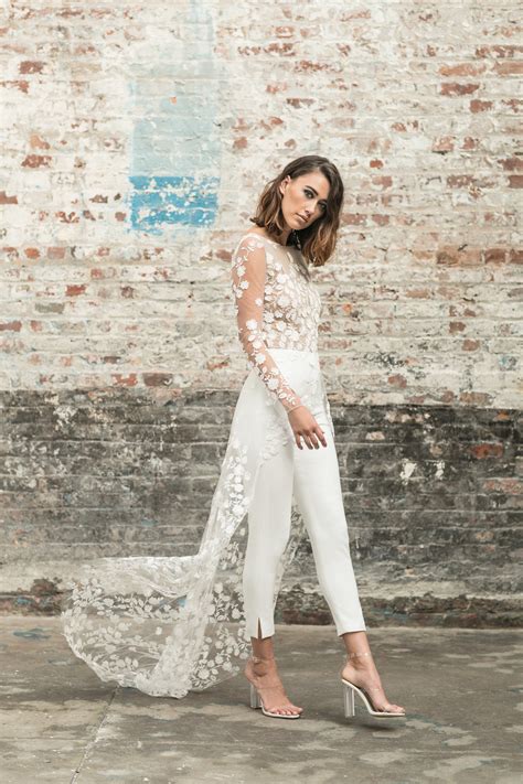 Wedding Dress Trend Let The Bride Wear The Pants California Wedding Day