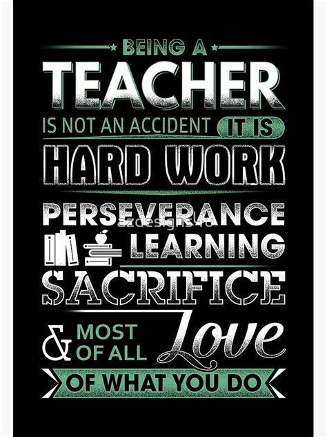 Proud Teacher Poster For Sale By Azdesigns4u Redbubble