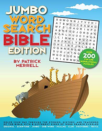 Jumbo Word Search Bible Edition Merrell Patrick 9781603209601
