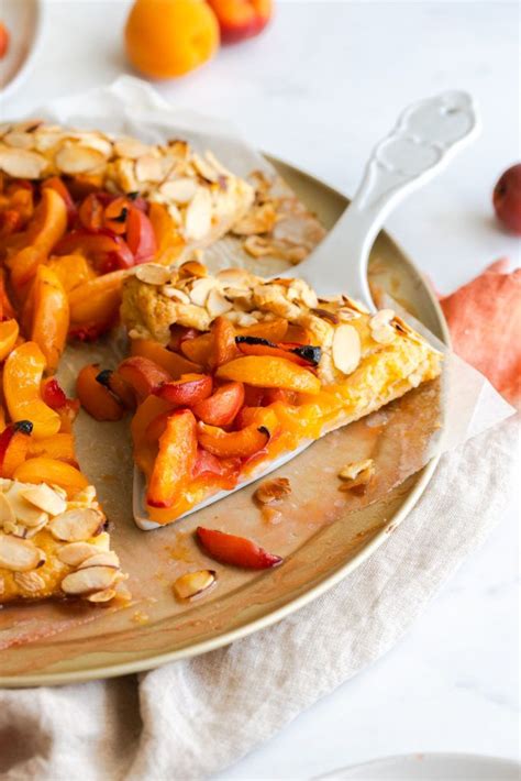 This Summery Apricot Almond Galette With Cream Cheese Crust Highlights