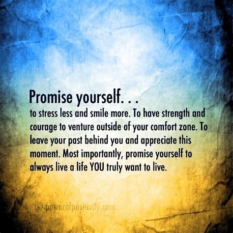 7 Promises You Should Make Yourself And Keep Promise Quotes Smile