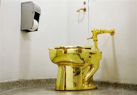 A Golden Idea Museum Offered 18 Karat Toilet To Trump Abs Cbn News