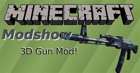 Gun Mod Bedrock Edition 3D 2021 / EL MEJOR ADDON DE ARMAS 3D PARA ...