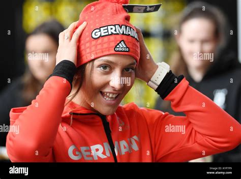 Freestyle Ski Athlete Sabrina Cakmakli During The Official Outfitting Of The German Olympic Team