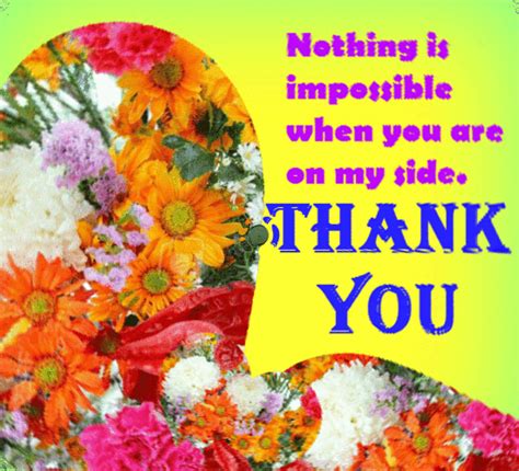 Thank You For All Your Support Free For Your Love Ecards 123 Greetings