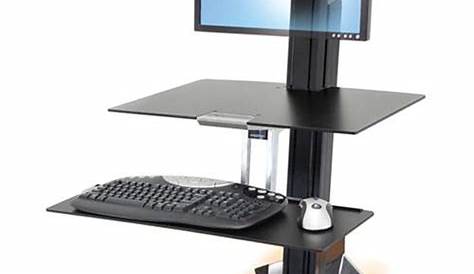 User manual Ergotron 33-350-200 WorkFit-S LCD LD Sit-Stand 33-350-200