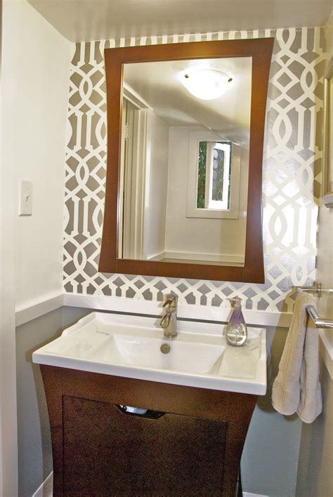 📌 20 Amazing Powder Room Stencil Ideas Allowed To Be Able To My