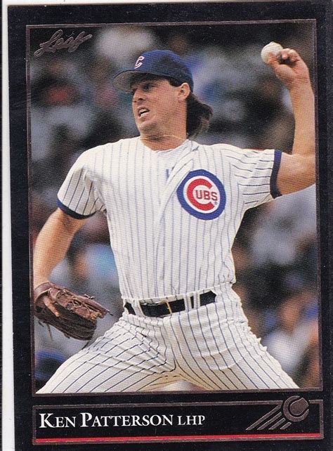 Sep 12, 2020 · 1990 leaf baseball cards in review. CHICAGO CUBS KEN PATTERSON 1992 LEAF GOLD PARALEL BASEBALL CARD #509 MCGREGOR TX | Baseball ...