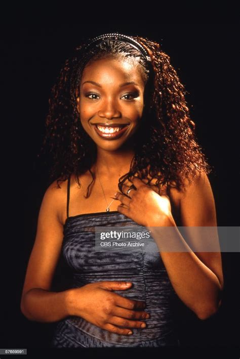 Studio Portrait Of American Singer And Actress Brandy Norwood The