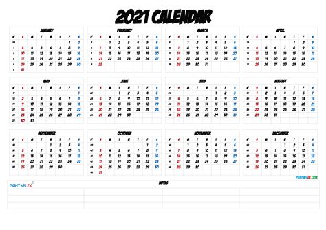 2021 Calendar With Week Numbers Printable Zohal