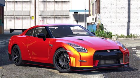 2015 Nissan Gt R 35 Nismo Add On Replace Animated Gta5