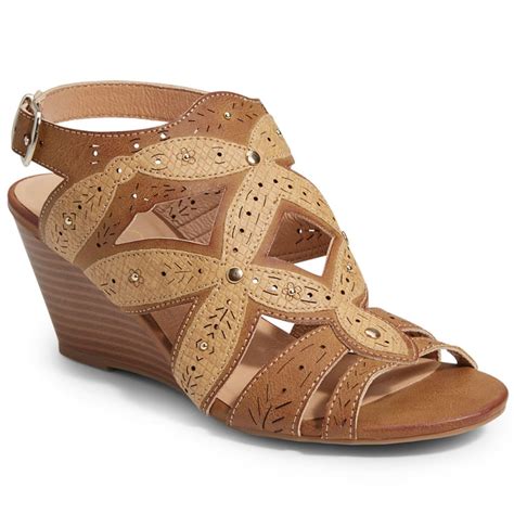 Xoxo Women S Shani Wedge Sandals Bobs Stores