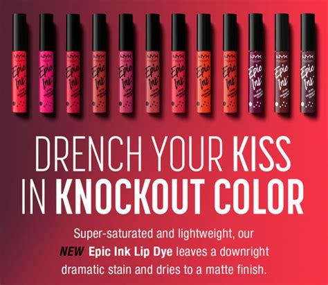 Nyx Epic Ink Lip Dye Nyxcosmetics Nyx Cosmetics Makeup 2017 Lips