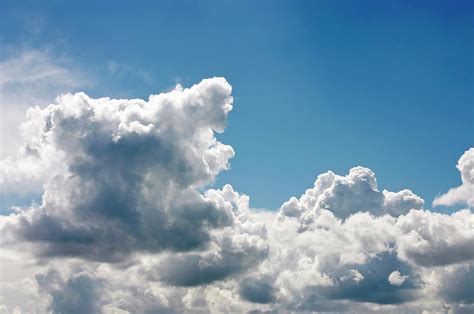 Cloudscape Of Fluffy Cumulus Clouds By Andrew Holt