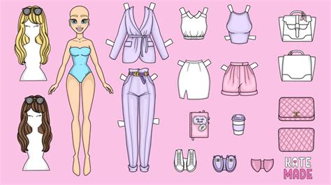 Kate Made Paper Doll Printable