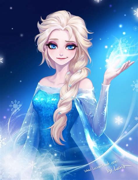 Pin By Paul Chu On Frozen Stuff Elsa Anime Disney Princess Frozen