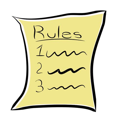 Rules Clipart Rule Book Rules Rule Book Transparent Free For Download On Webstockreview