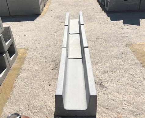 Concrete U Channel Drain Small For Water Flowdrain Thickness 50