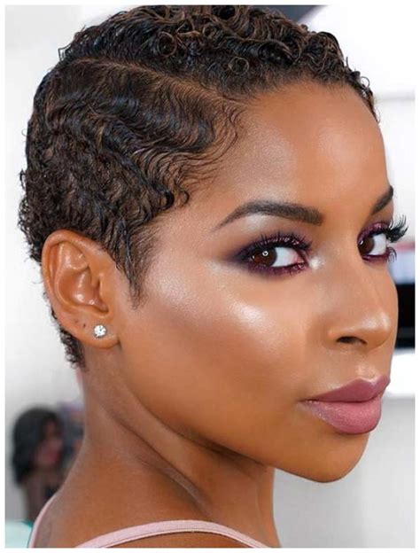 51 Best Short Natural Hairstyles For Black Women In 2021 Short
