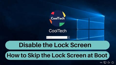 How To Disable The Lock Screen In Windows Youtube