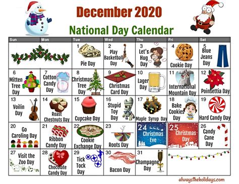 Free National Day Calendar 2021 Calendar Inspiration Design