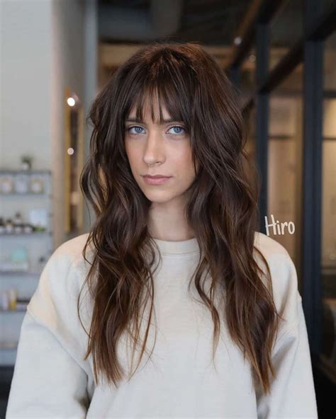 17 Trendiest Long Layered Hair with Bangs for 2021