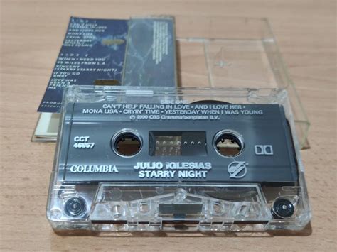 Cassette Julio Iglesias Starry Night Hobbies Toys Music Media