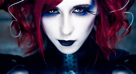 Wallpaper Model Anime Red Blue Black Hair Mouth Stephanie Van Rijn Darkness Screenshot