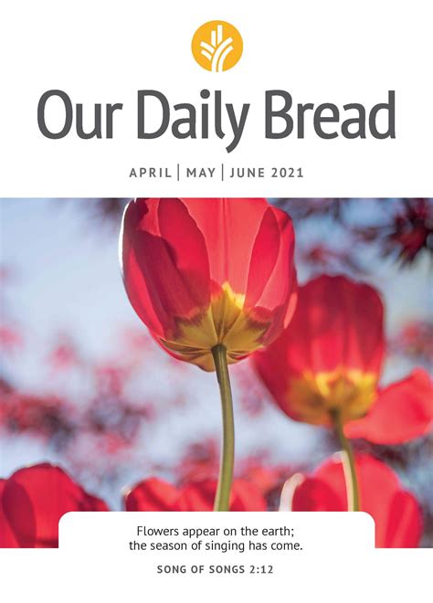 Our Daily Bread April May June 2021 By Our Daily Bread Ministries