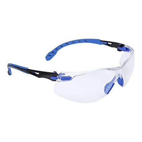 rugged blue diablo safety glasses clear 1 pair lens and frames scotchgard glasses
