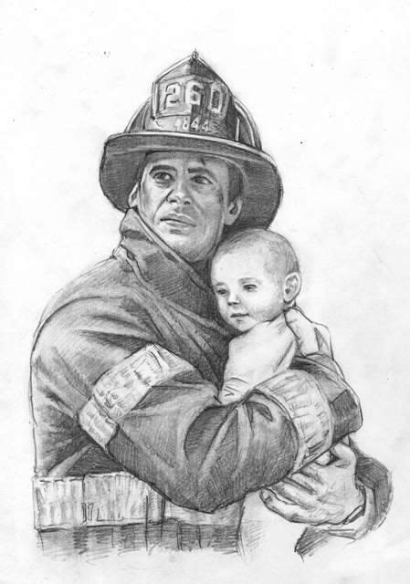 Pin By Kerrie Neumann On Fire Ems Firefighter Drawing Firefighter