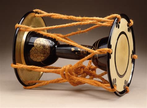 Kotsuzumi Small Hourglass Drum For Practice Lacma Collections