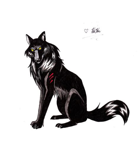 Black Wolf By Heserpenty On Deviantart