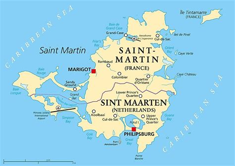 Map Of Caribbean Islands St Maarten Oakland Zoning Map