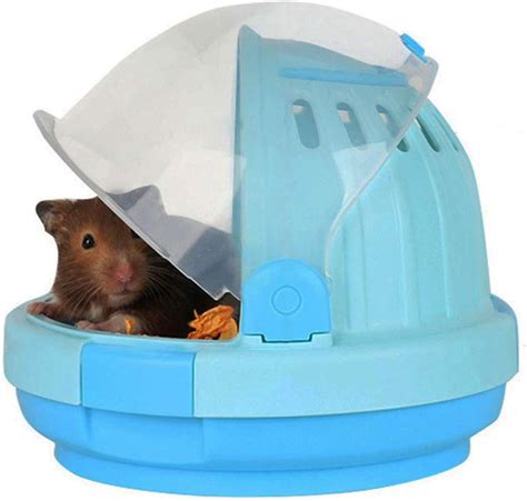 Hamiledyi Hamster Carrier Cage Portable Transport Unit For