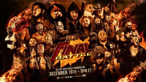 Roh Final Battle 2020 Card Gets Fleshed Out 10 Matches Official