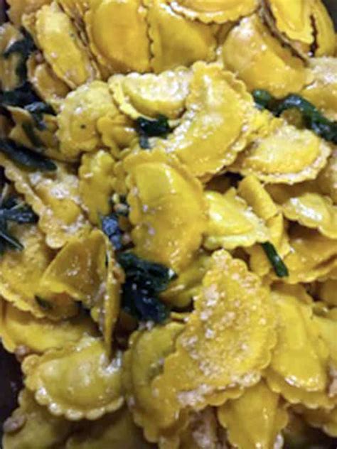 Butternut Squash Agnolotti With Sage And Walnut Butter