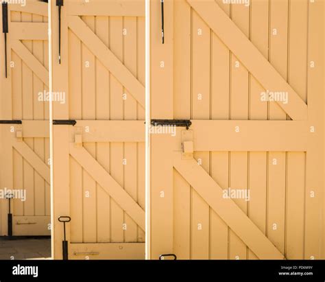 Stable Doors In Nostell Priory A National Trust Property Near