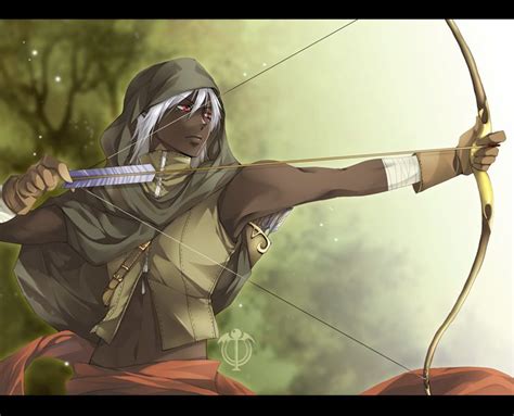 Showing all images tagged dark skin, white hair, male and solo. RL: Archer by =tooaya on deviantART | Black anime ...