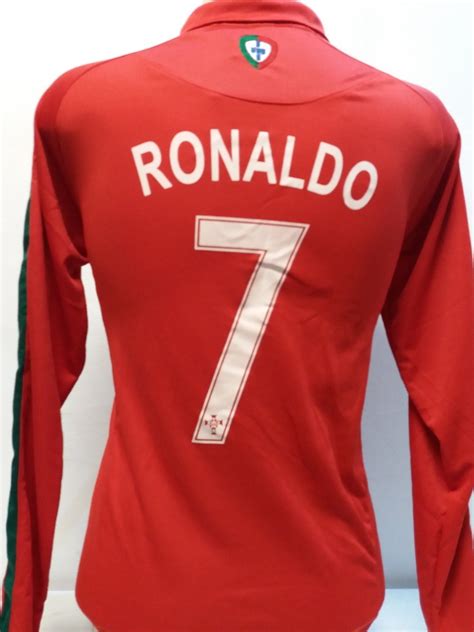 Camisa Polo Portugal Manga Longa Cr7 Cristiano Ronaldo 2018 R 7599