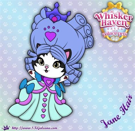 Whisker Haven Tales Coloring Page Of Jane Hair Palace Pets Birthday